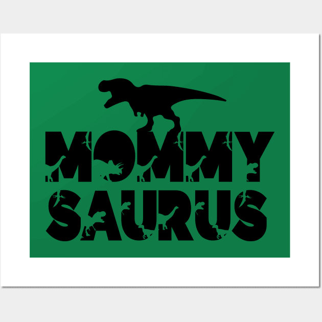 Mommy Saurus Wall Art by DragonTees